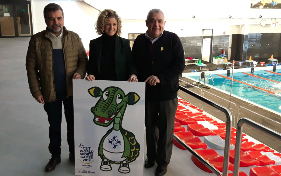 Presentació de la mascota dels World Sports Games Tortosa 2019