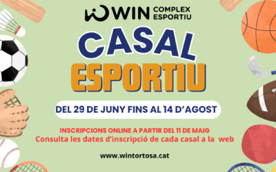 Casal esportiu WIN 2026