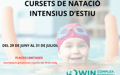 Cursets de natació intensius d’estiu 2026